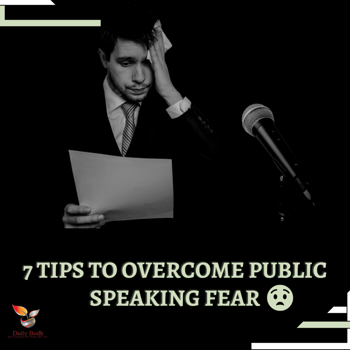 You are currently viewing Public Speaking Fear – 7 Tips To Overcome