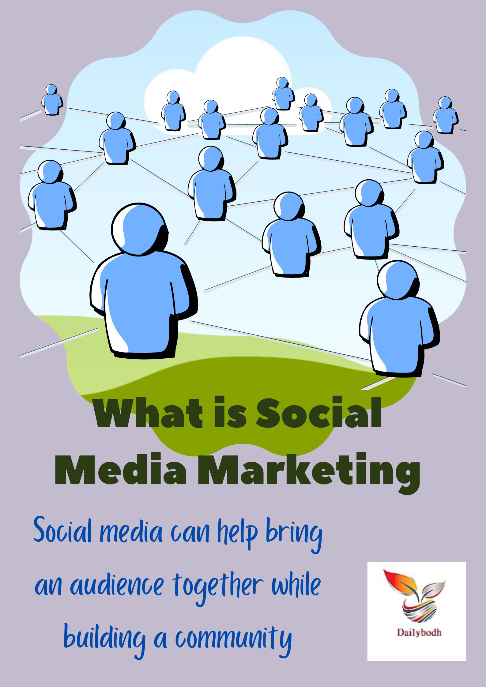 Social media can help bring an audience together while building a community (Social Media Marketing)