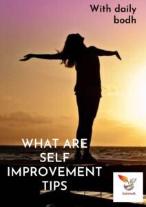Read more about the article What is self improvement- 3 tips