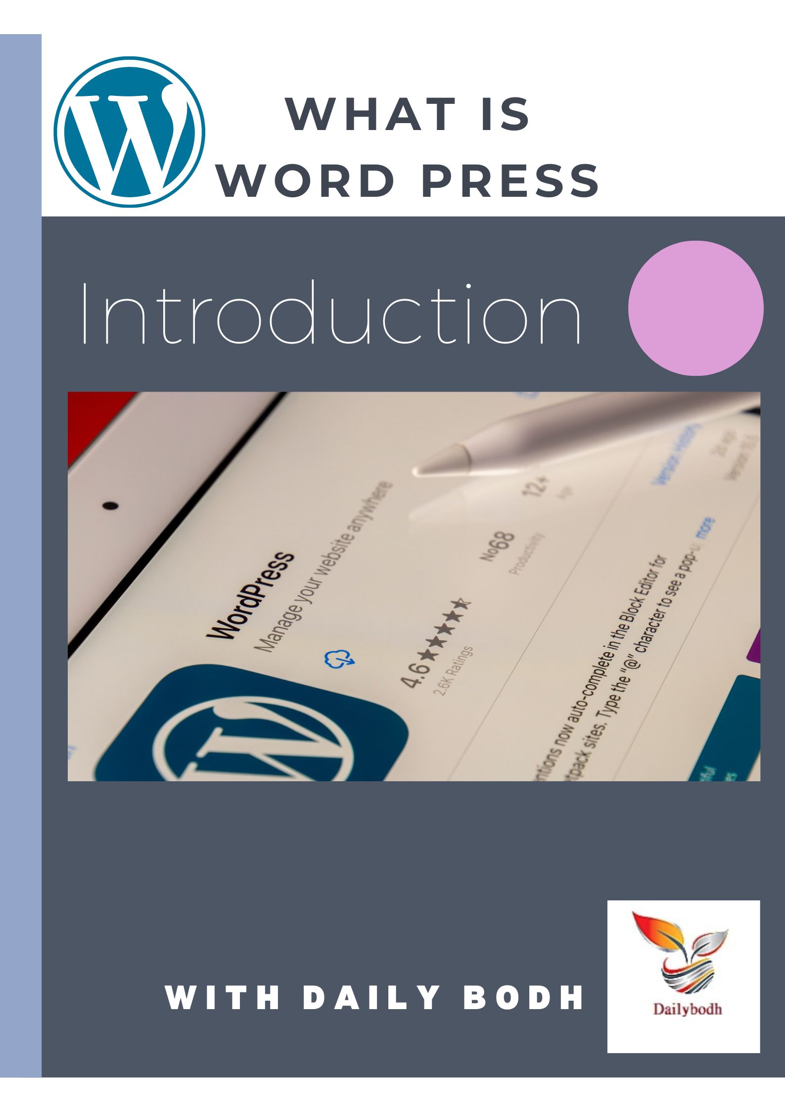 What is word press